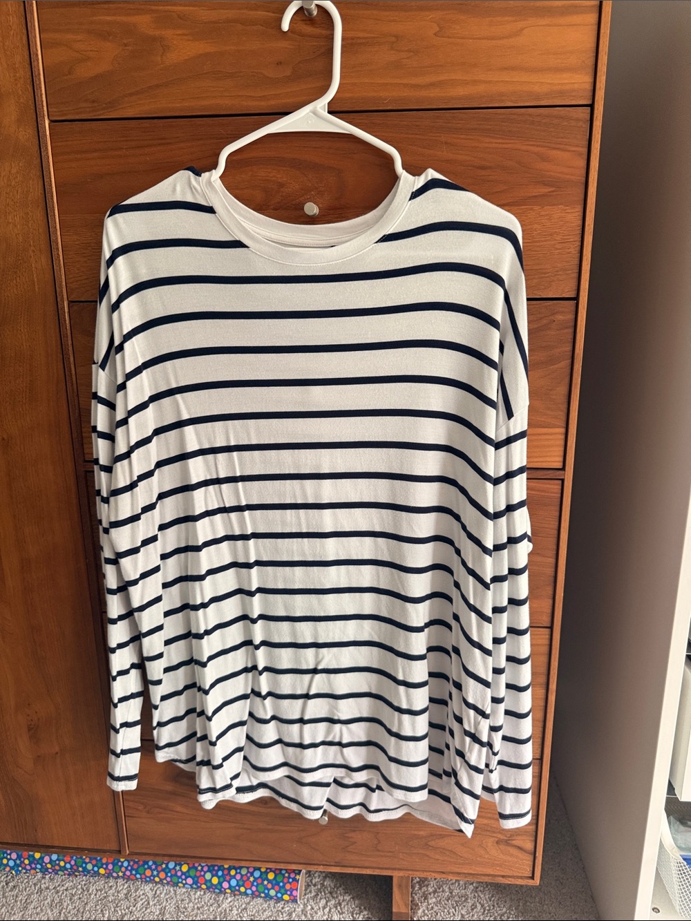Organic Cotton Vintage Crewneck T-Shirt Size L - Picture 4 of 7